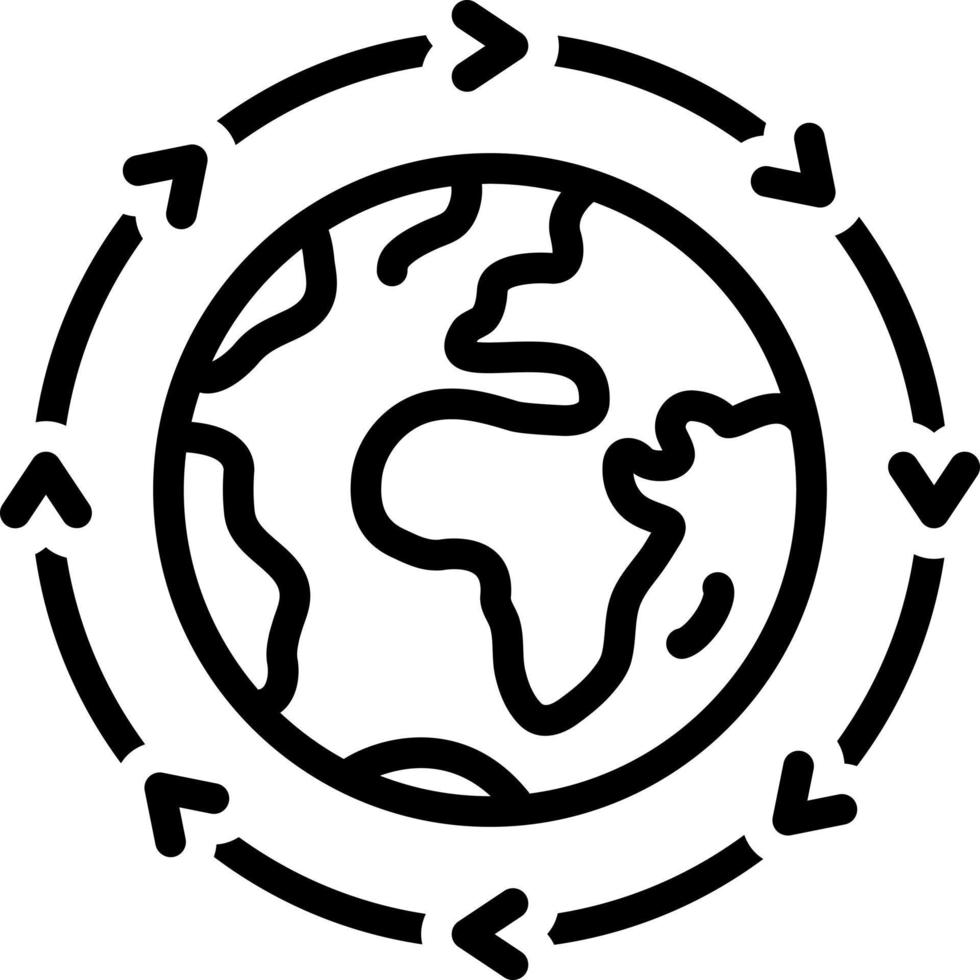 line icon for continually vector