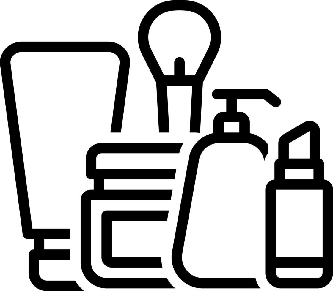 line icon for cosmetic vector