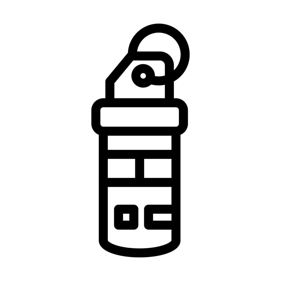 Tear Gas Icon Design vector