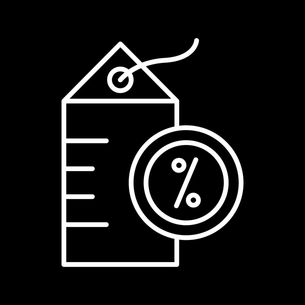 Unique Line Inverted Vector Icon