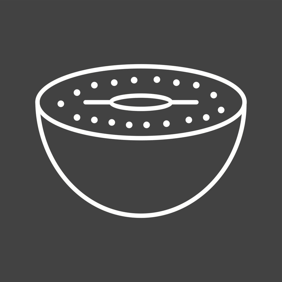 Unique Kiwi Vector Line Icon