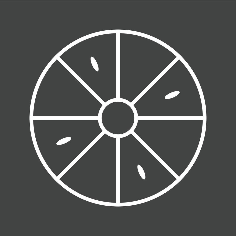 Unique Lemon Vector Line Icon