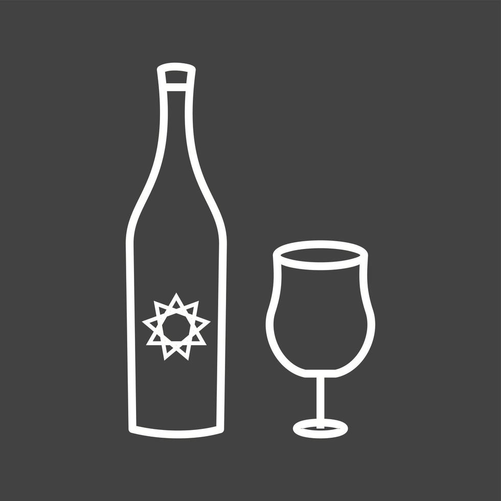Unique Goblet And Wine Vector Glyph Icon