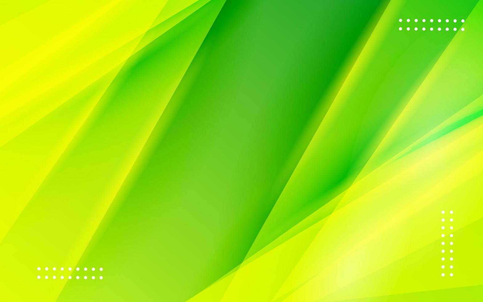 Abstract modern technology green light background vector