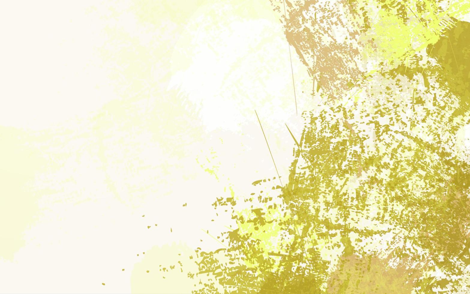 Fondo de color amarillo y blanco de textura grunge abstracta vector