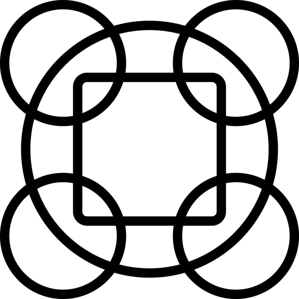 line icon for combinations vector