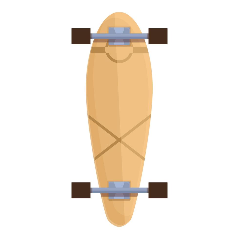 Skateboarding icon cartoon vector. Board shape vector