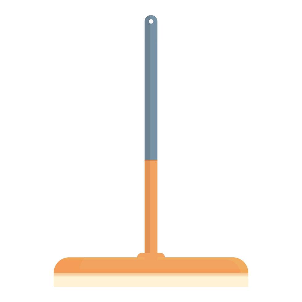Wide mop icon cartoon vector. Clean tool vector