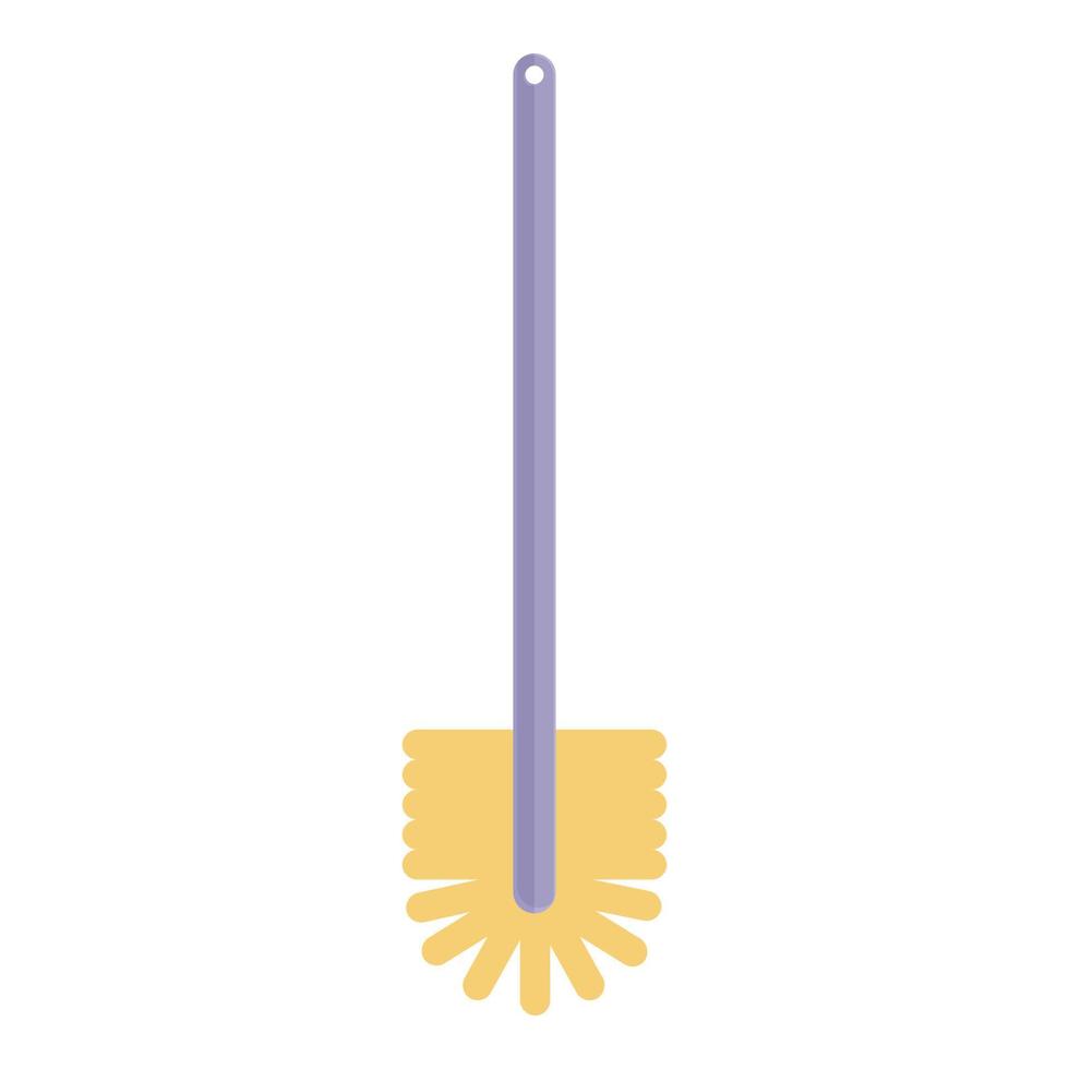 Toilet brush icon cartoon vector. Clean tool vector