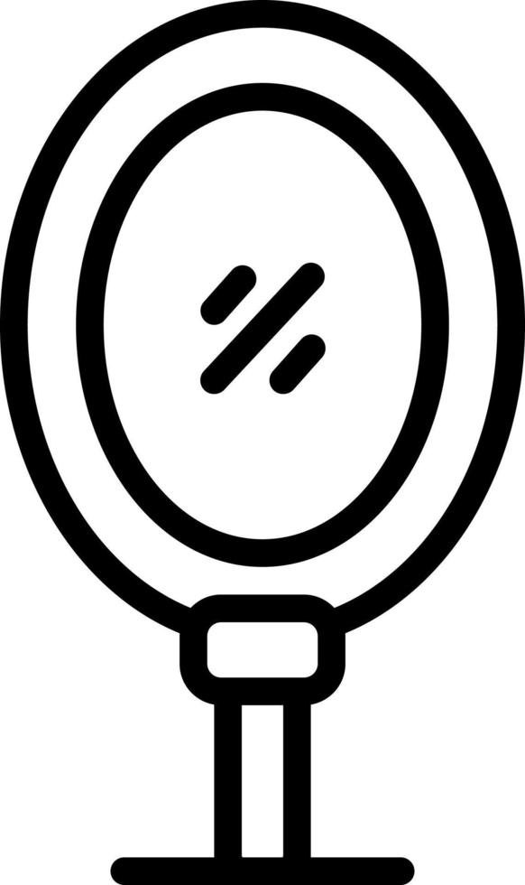 line icon for mirror vector