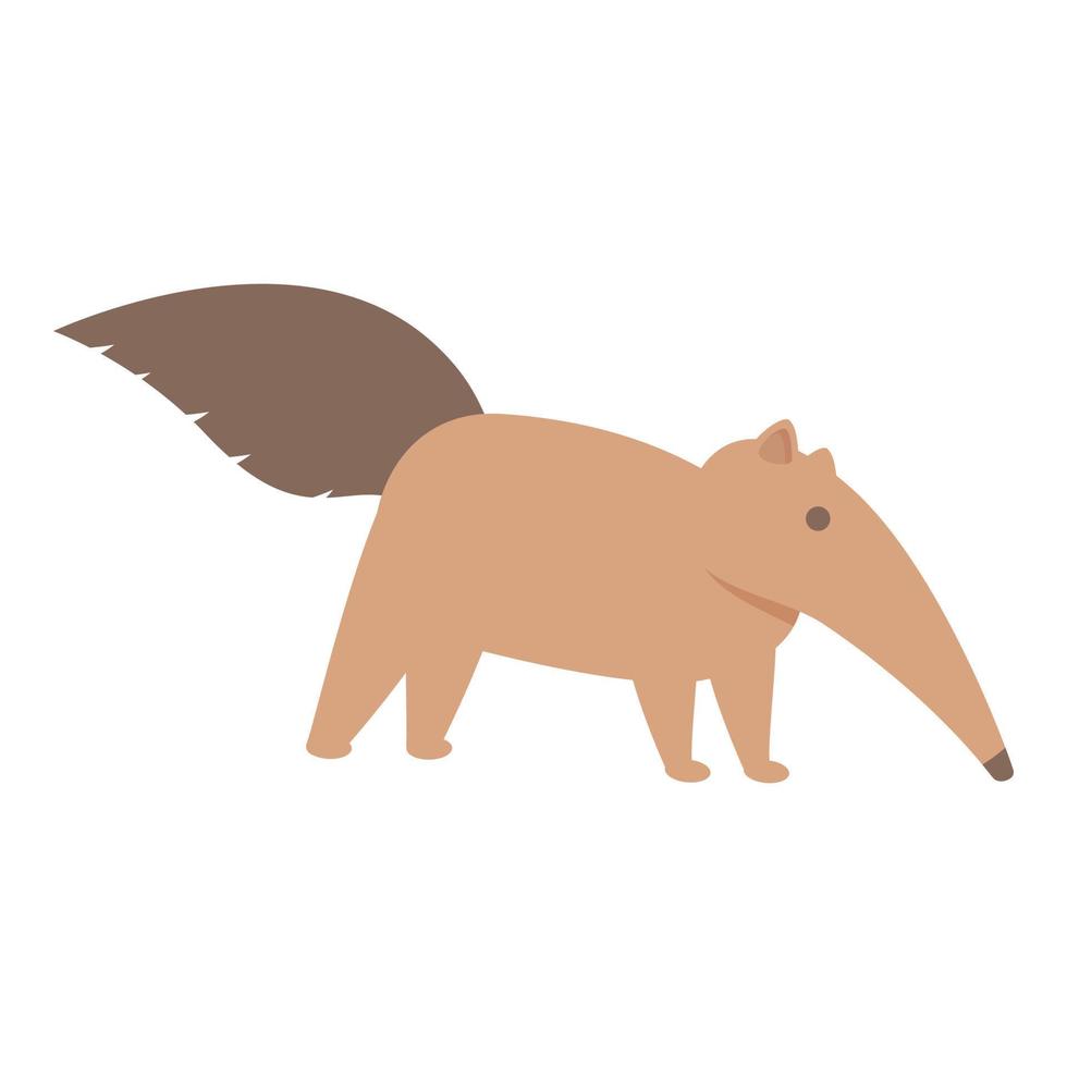 vector de dibujos animados de icono de oso hormiguero de naturaleza. animal  hormiga 16279672 Vector en Vecteezy