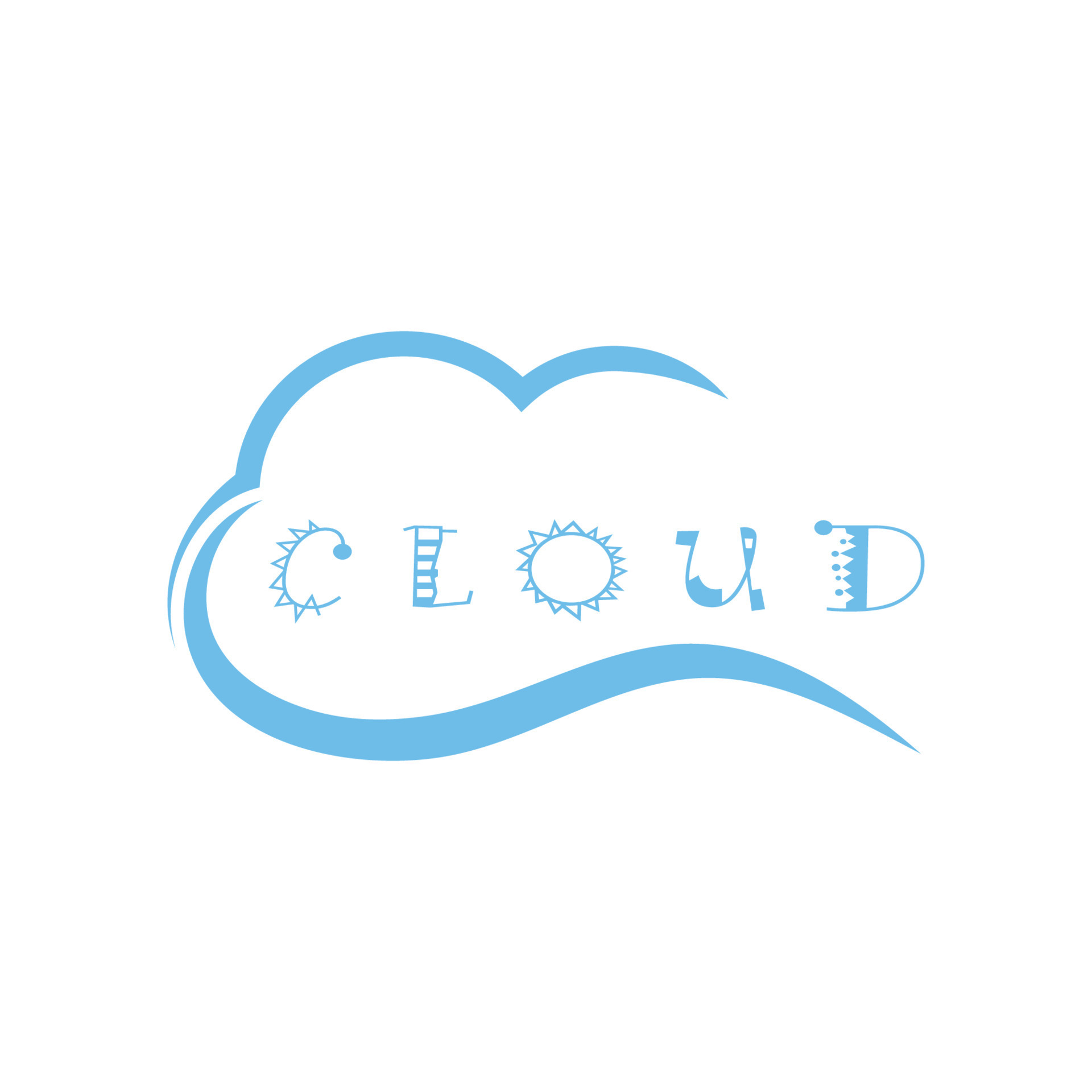 Cloud illustration logo vector flat design 16279754 Vector Art at Vecteezy