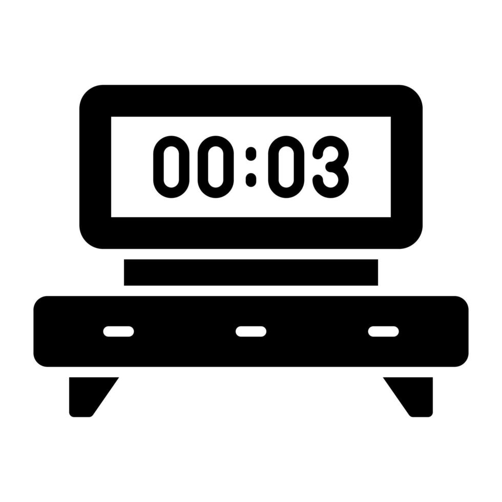 A beautifully design of digital timer vector icon