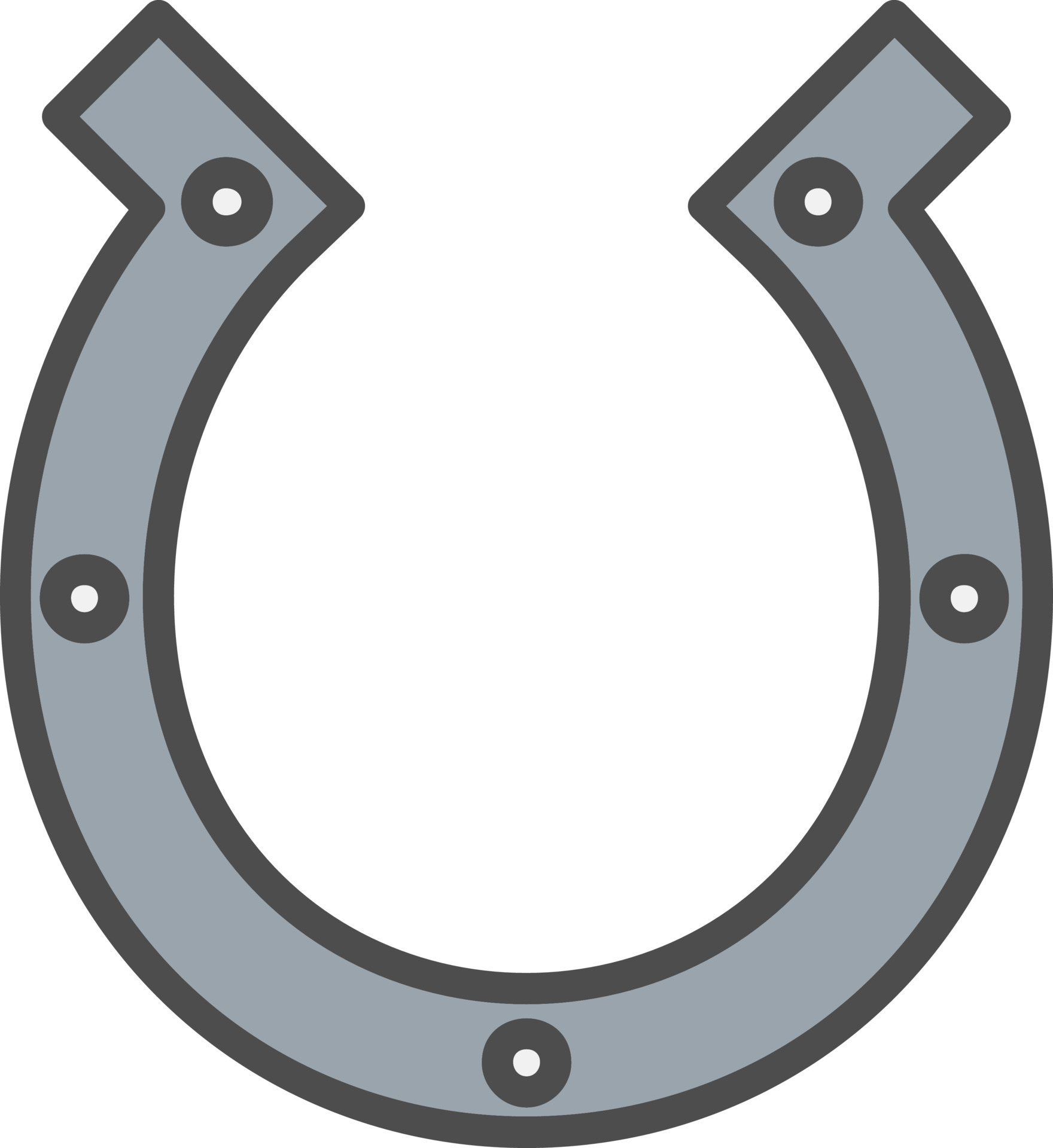 Horseshoe Vector Icon 16280607 Vector Art at Vecteezy