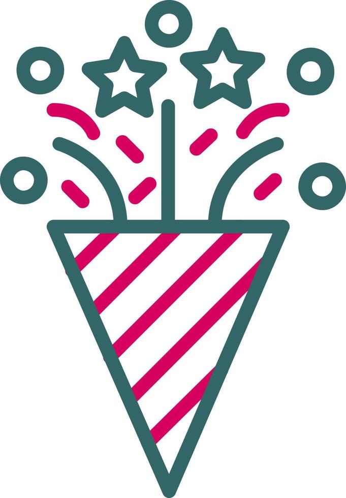 Confetti Vector Icon