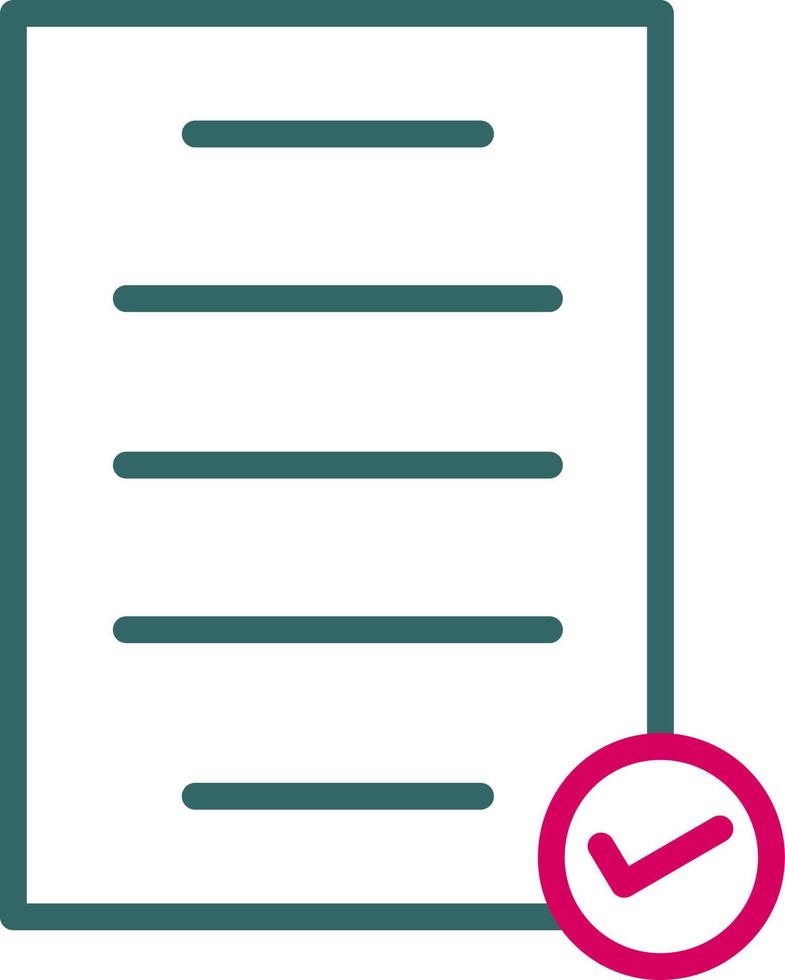 Checked Vector Icon