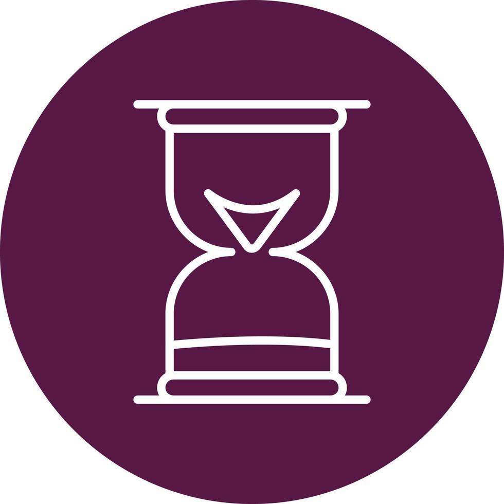 icono de vector de reloj de arena