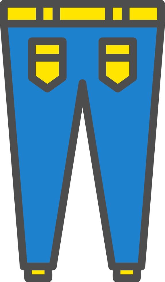 Jean Vector Icon