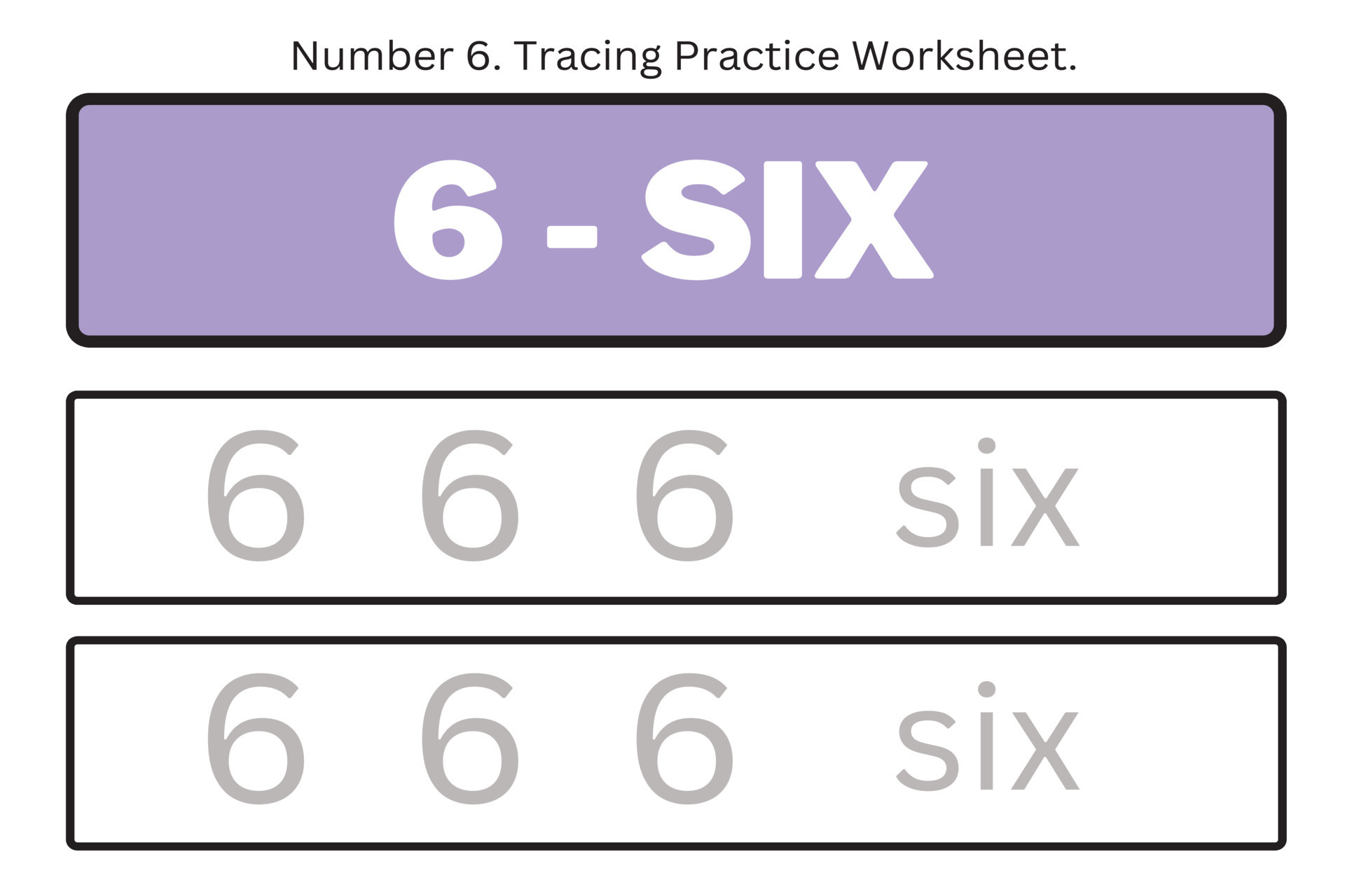 Numbers 6 Tracing Worksheet For Kids Preschool Worksheet Practicing numbers-6-tracing-worksheet-for-kids-preschool-worksheet-practicing