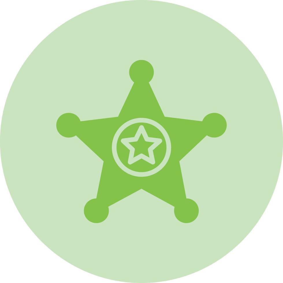 Justice Sheriff Vector Icon