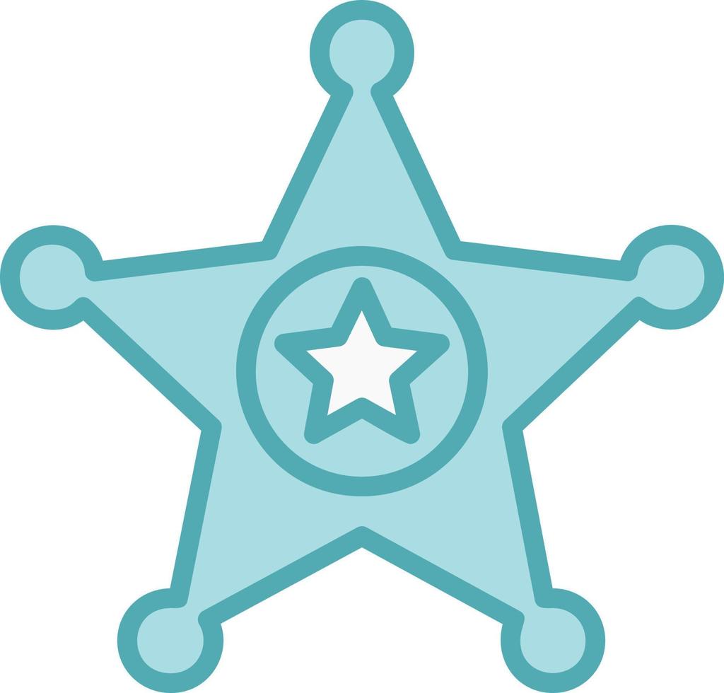 Justice Sheriff Vector Icon