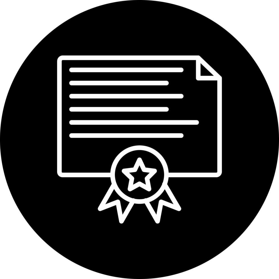 Diploma Vector Icon