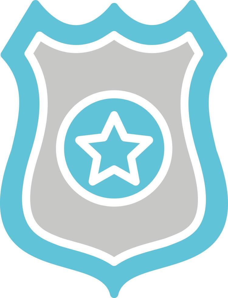 Police Badge Vector Icon