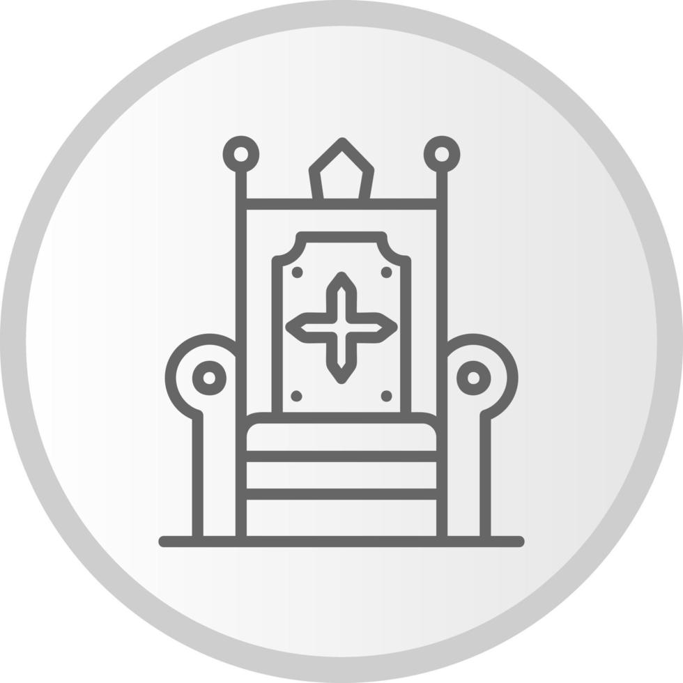 Throne Vector Icon