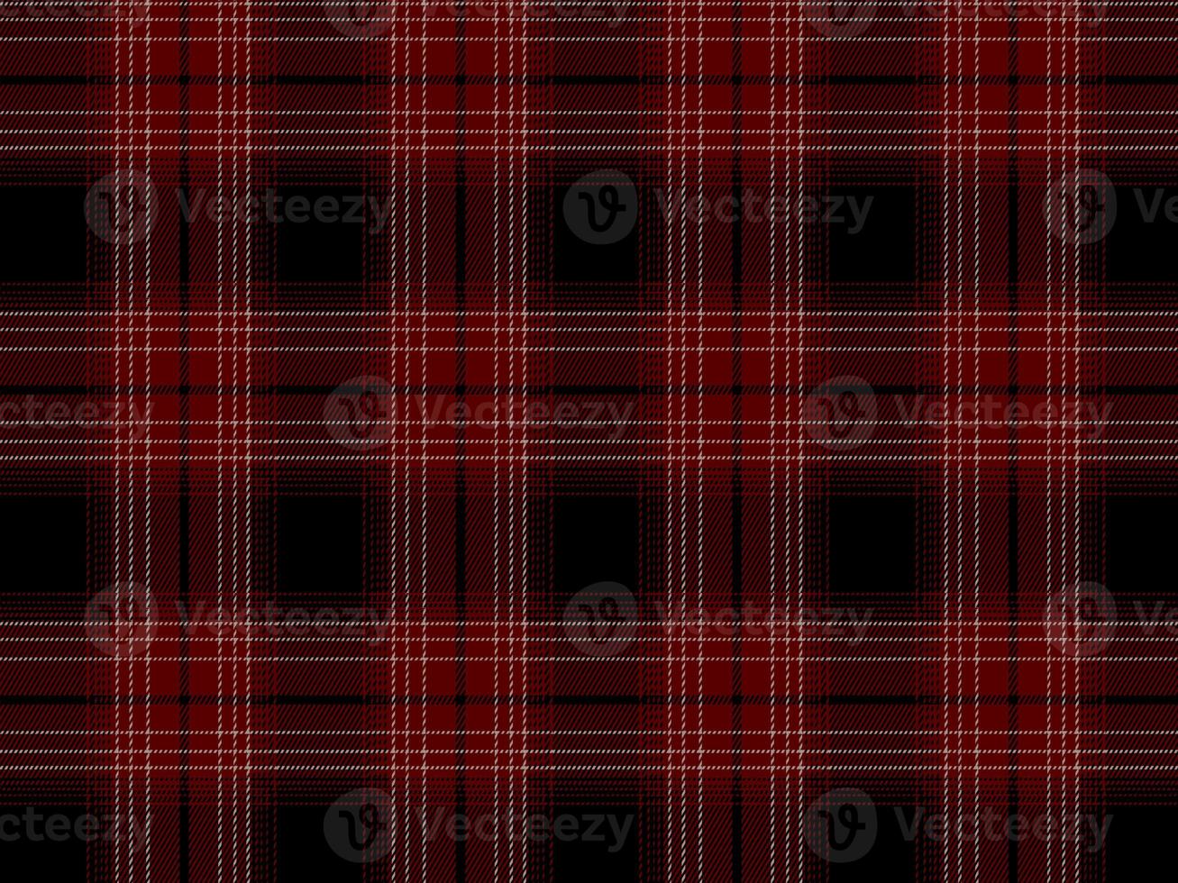 Plaid Plaid Vector Seamless Pattern in Christmas Red, Dark Green, and Black. Rustic Xmas Background. Traditional Scottish Woven Fabric. Lumberjack Shirt Flannel Textile. Pattern Upholstery Swatch Incl photo