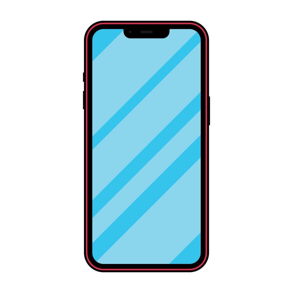 Smartphone Cartoon Style vector