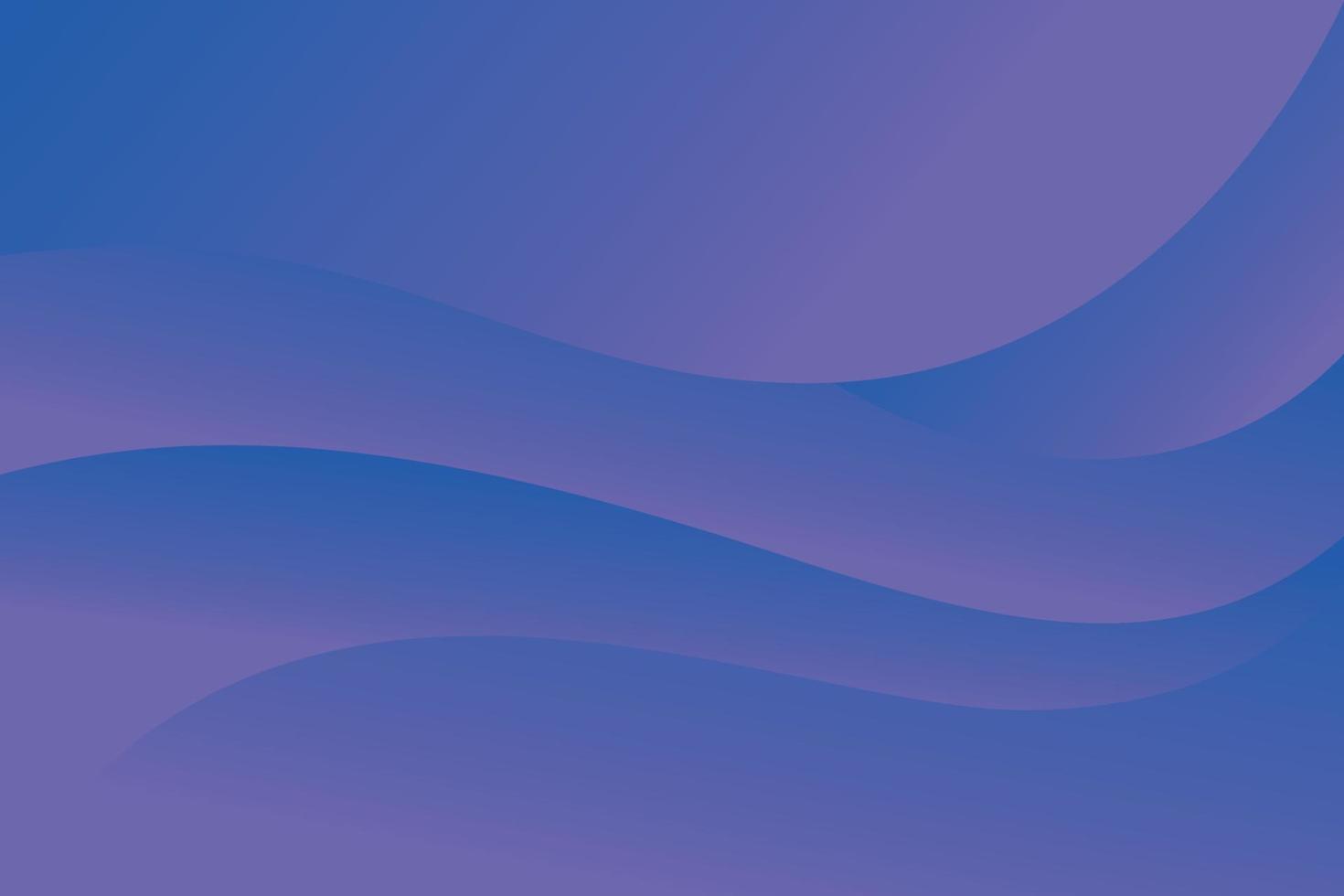 Modern Abstract Wave Background Blue Purple vector