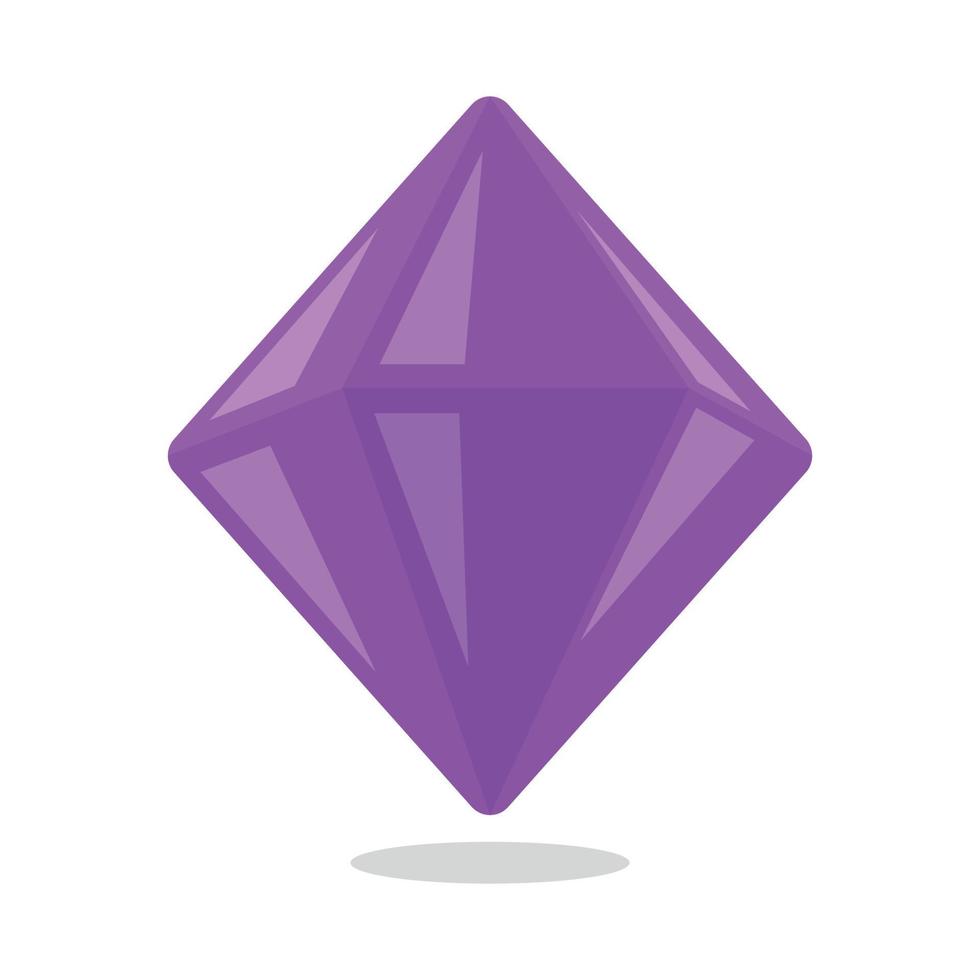 Game Purple Gem 16283890 Vector Art at Vecteezy