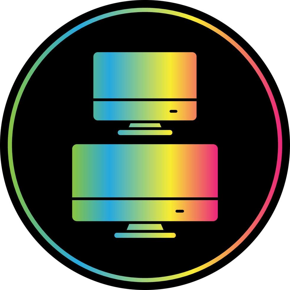 Monitors Vector Icon Design