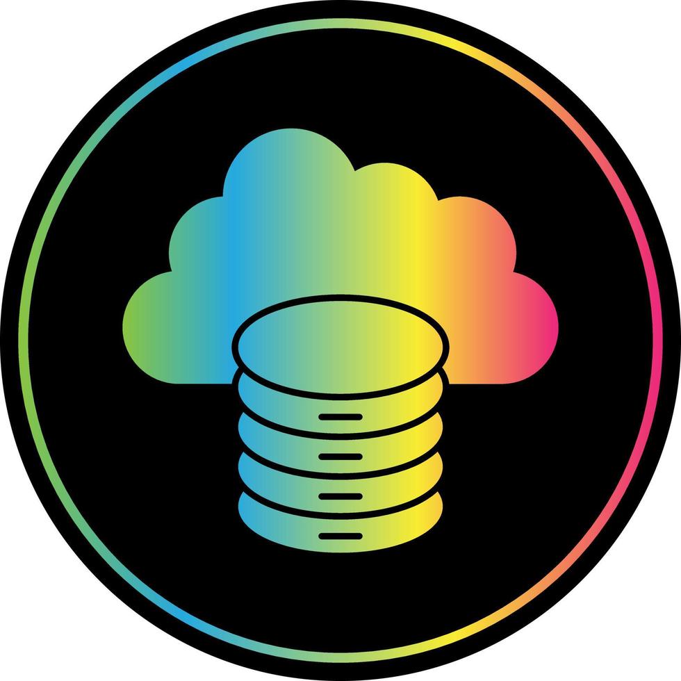 Database Vector Icon Design