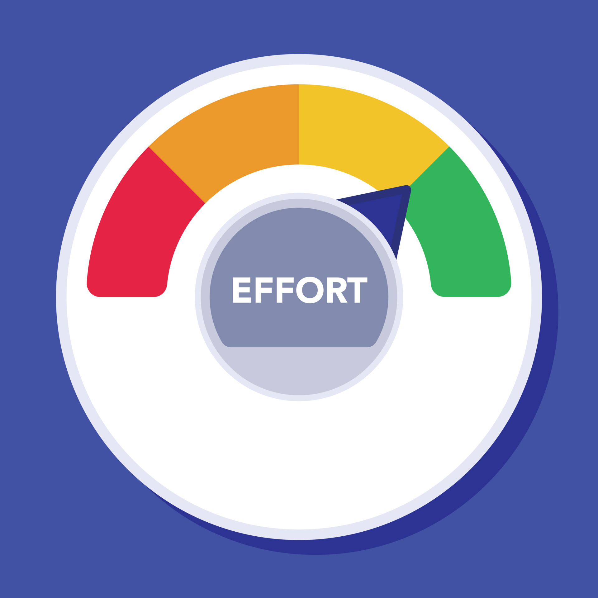 Effort Meter Performance 16284077 Vector Art at Vecteezy
