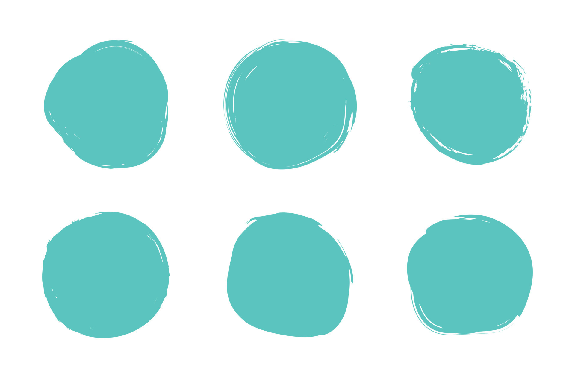 Round Brushes 9 16284086 Vector Art at Vecteezy