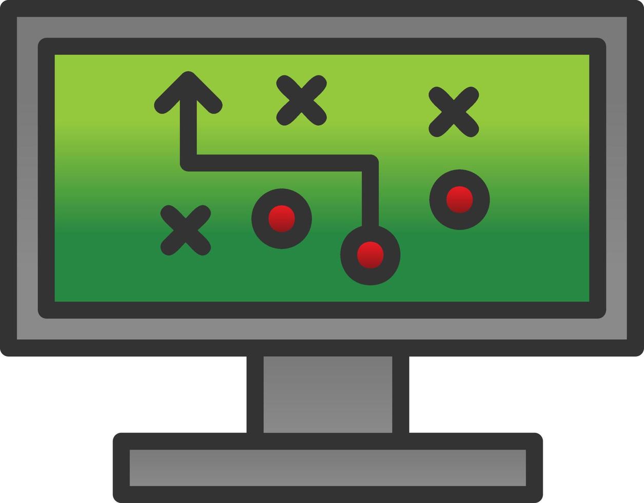 Digital Strategy Vector Icon Design