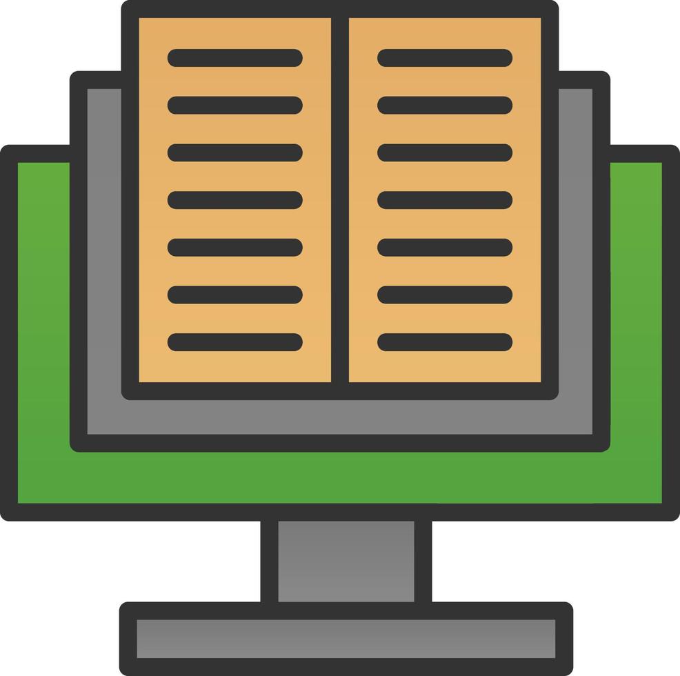 Ebook Vector Icon Design