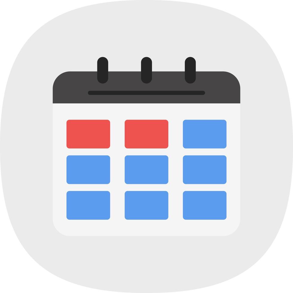 diseño de icono de vector de horario