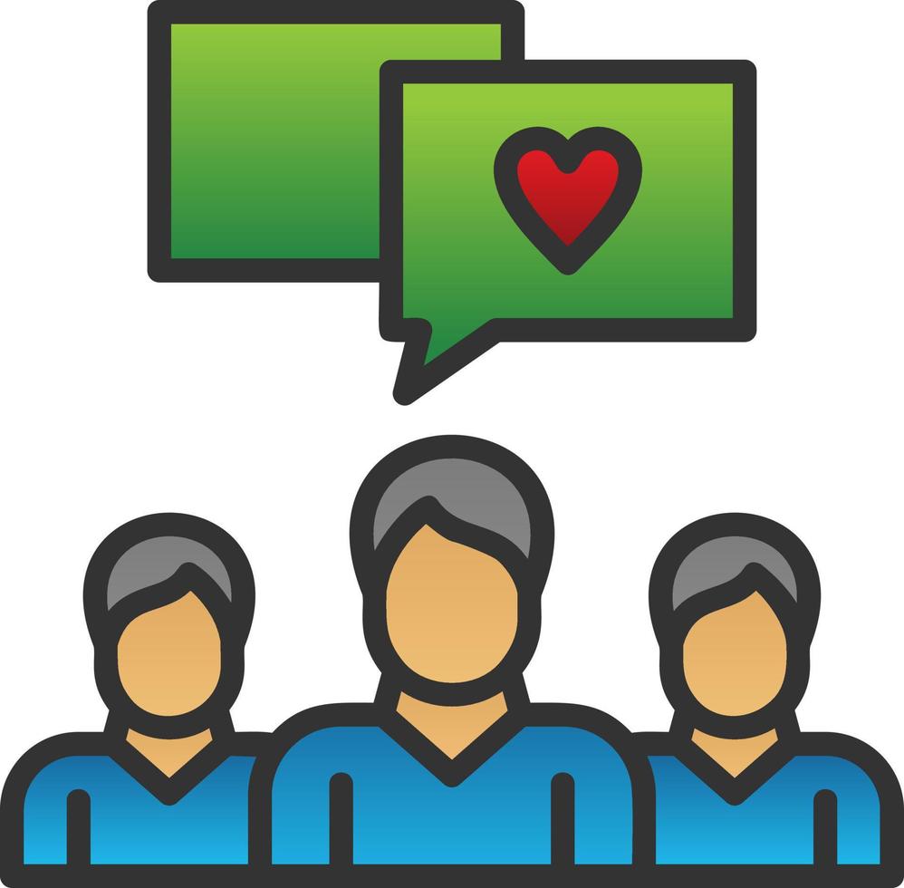 Brand Engagement Vector Icon Design
