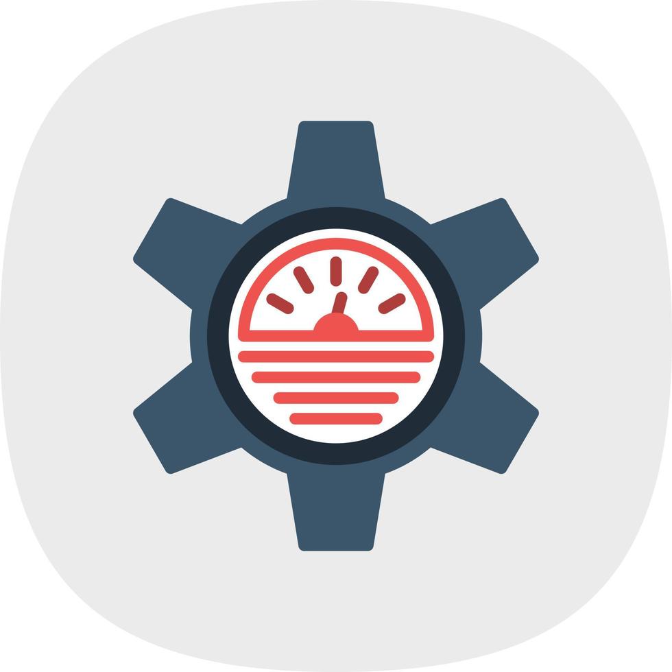 Efficiency Vector Icon Design