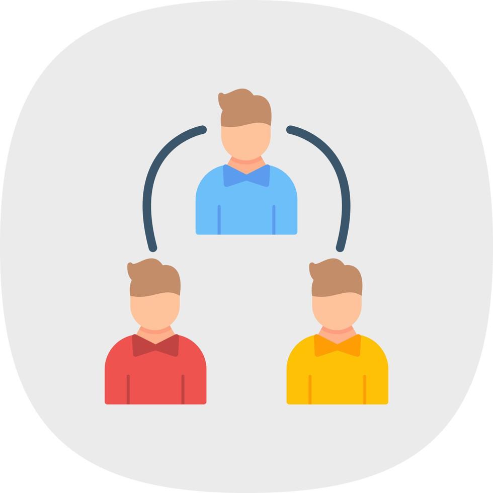 Delegate Vector Icon Design