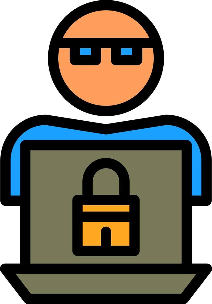 Cyber Attack Vector Icon Design