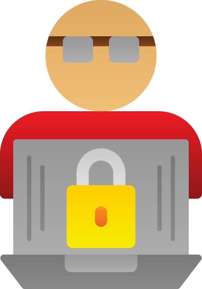 Cyber Attack Vector Icon Design