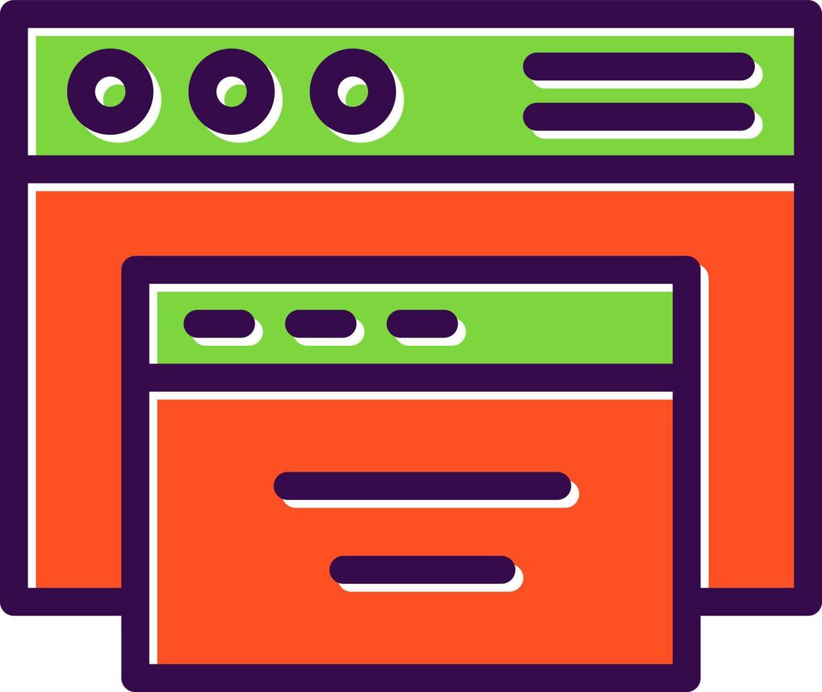 Pop Up Vector Icon Design