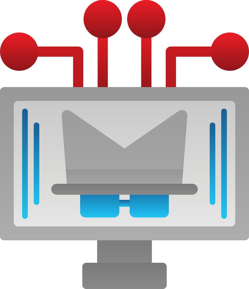 Cyber Crime Vector Icon Design