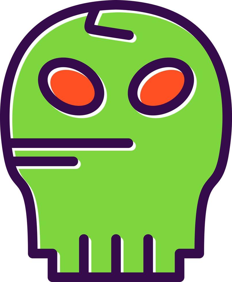 Skull Vector Icon Design