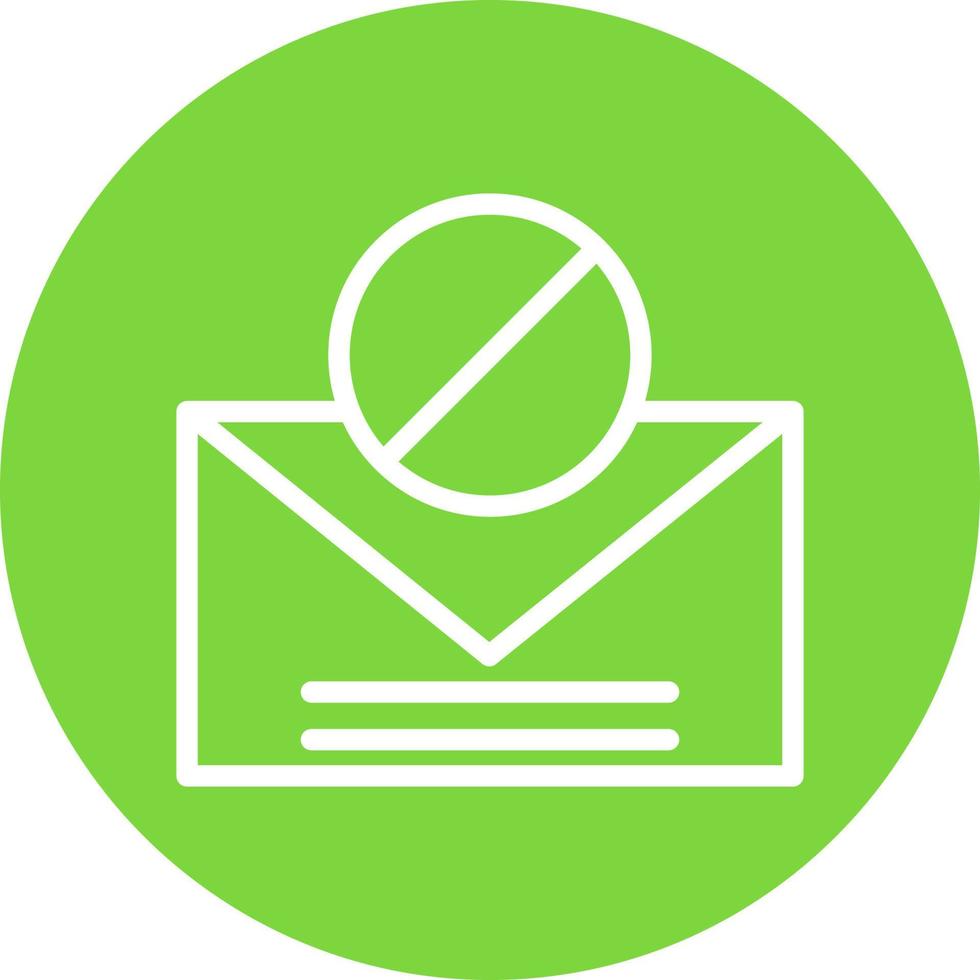 Spam Email Vector Icon Design