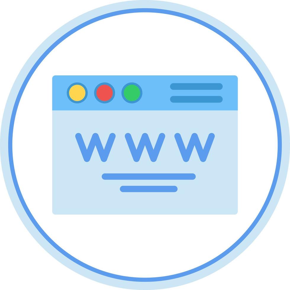 Website Vector Icon Design