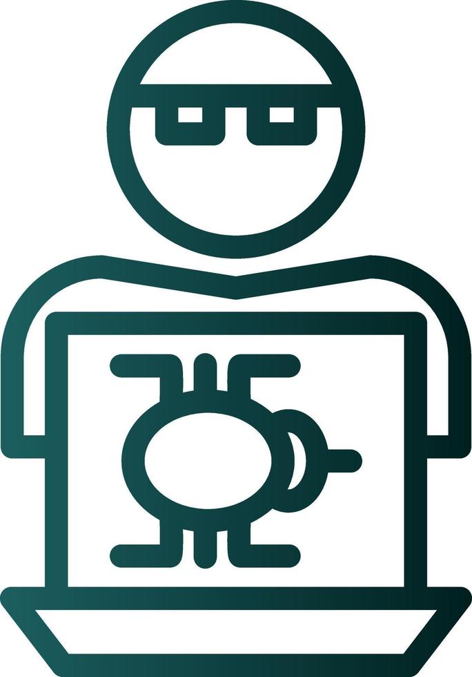 Hacker Vector Icon Design